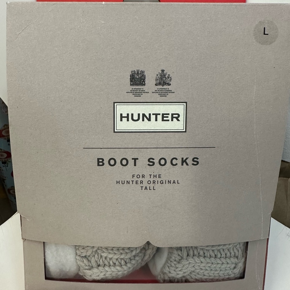 🆕Hunter Original 6 Stitch Cable Tall Boot Socks